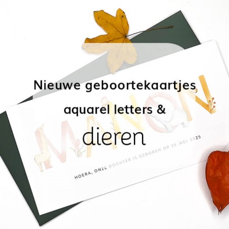 Letters en lieve dieren