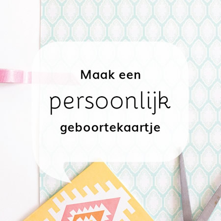 Een persoonlijk kaartje