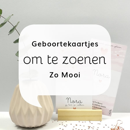 Zo Mooi Geboortekaartjes