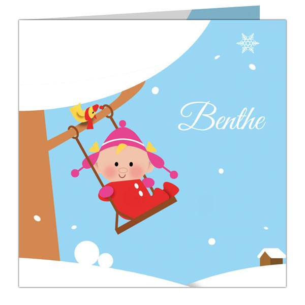Geboortekaartje Benthe Geboortekaartje Benthe