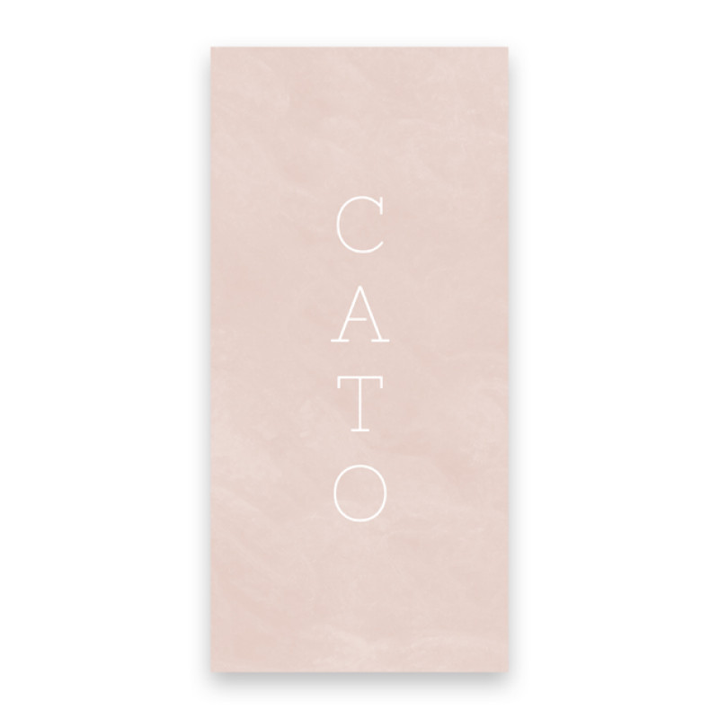 Geboortekaartje Cato