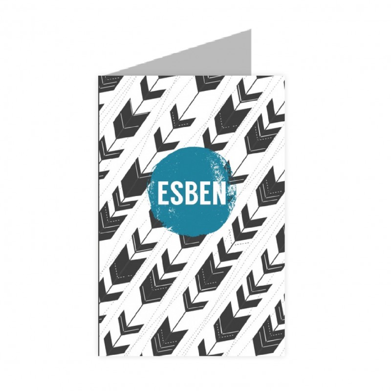 Geboortekaartje Geboortekaart - Esben Geboortekaartje Geboortekaart - Esben