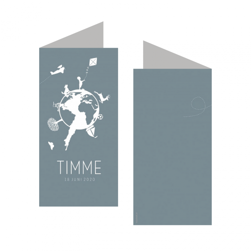 Geboortekaartje Geboortekaart - Timme Geboortekaartje Geboortekaart - Timme