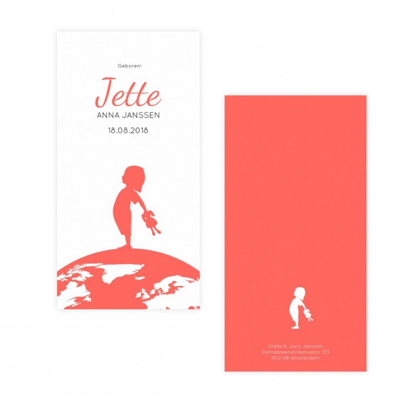 Geboortekaartje geboortekaartje - Jette Geboortekaartje geboortekaartje - Jette