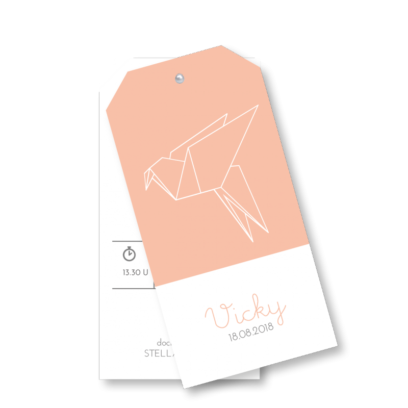 Geboortekaartje Geometrisch Labels Vicky Geboortekaartje Geometrisch Labels Vicky