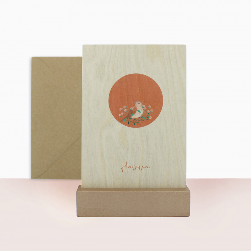 Geboortekaartje Houten geboortekaartje Geboortekaartje Houten geboortekaartje