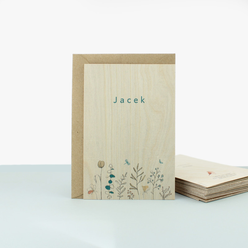 Geboortekaartje Houten geboortekaartje Geboortekaartje Houten geboortekaartje
