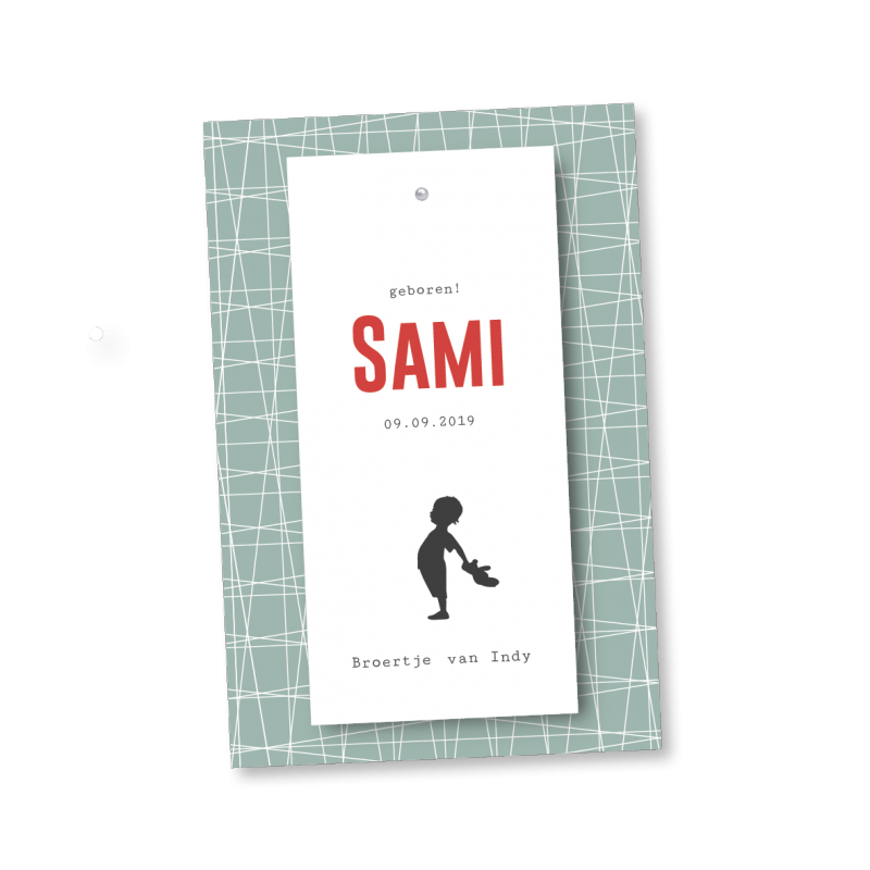 Geboortekaartje Klembord - Sami Geboortekaartje Klembord - Sami
