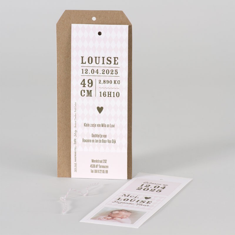 Geboortekaartje Labels geboortekaartje Geboortekaartje Labels geboortekaartje