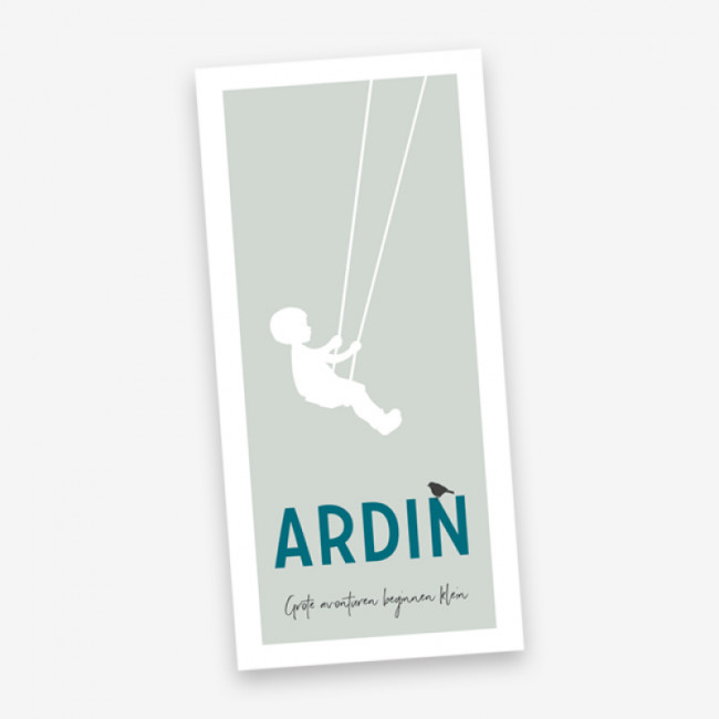 Geboortekaartje Ardin