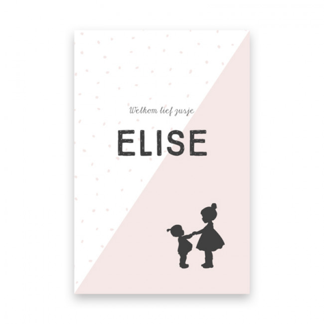 Geboortekaartje Elise