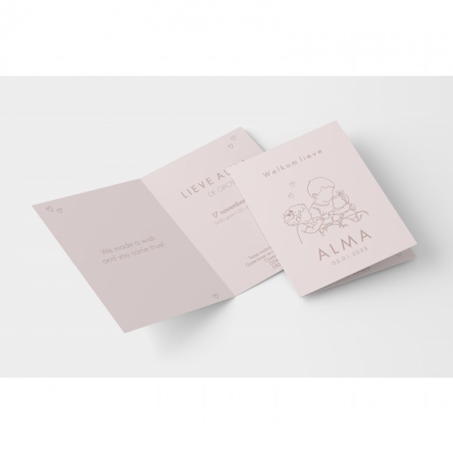 Geboortekaartje Geboortekaartje 3e kind