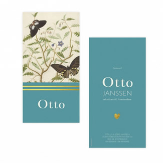 Geboortekaartje geboortekaartje Otto