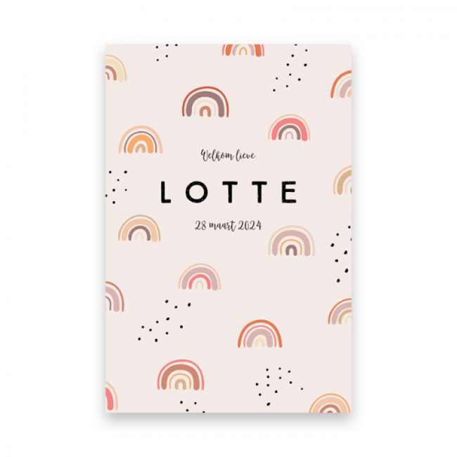 Geboortekaartje Lotte