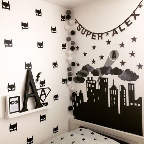 babykamer superhelden